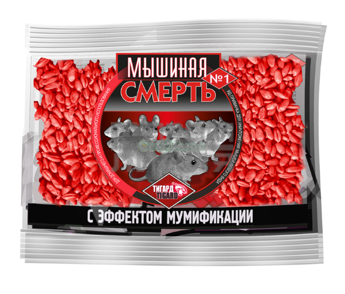 Зерносмесь от грызунов Мышиная смерть 200гр***