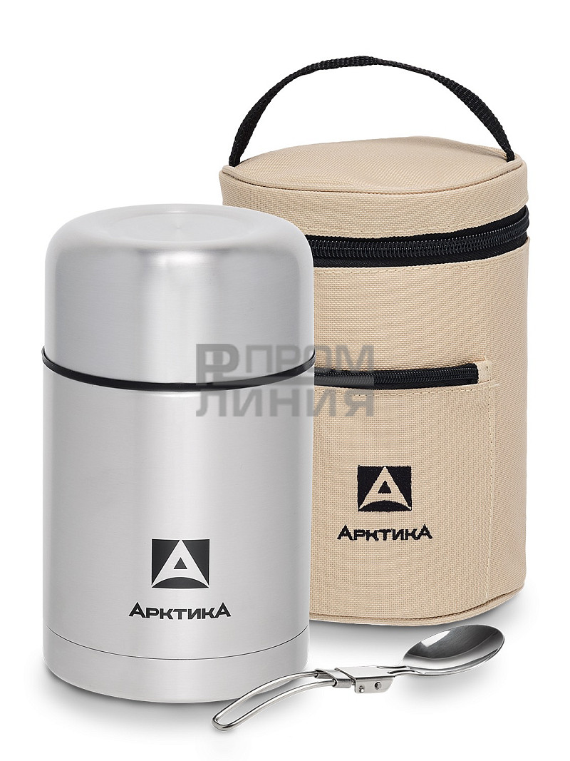 Термос с широким горлом в чехле 0,75л АРКТИКА