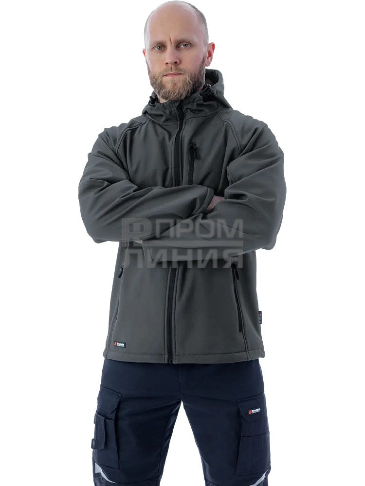 БРОДЕКС (BRODEKS) Куртка Софтшелл, синий L