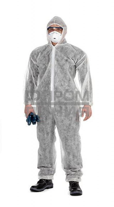 Комбинезон ОДНОРАЗОВЫЙ 35 г/м2 р. XXXL/50