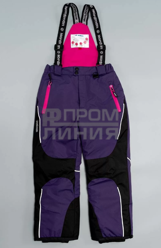 Полукомбинезон детский Nordman Wear цвСирен/черн
