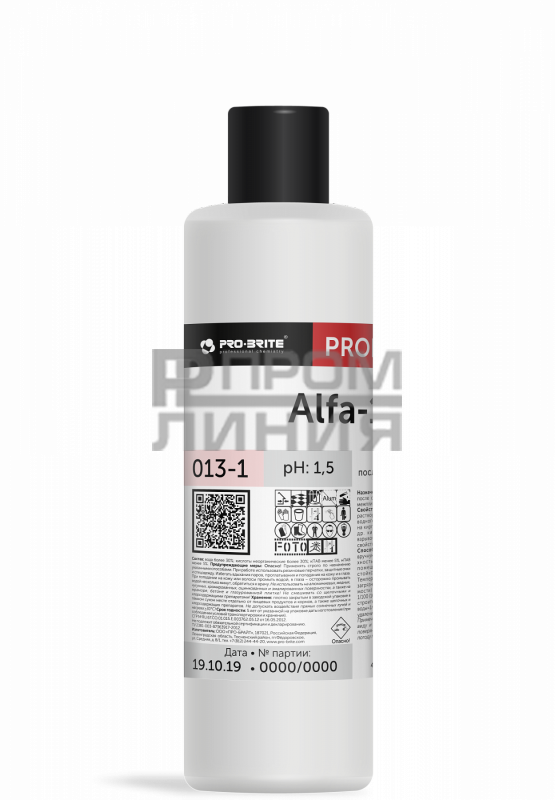 ПБ Alfa-19 Средство для уборки после ремонта 1л