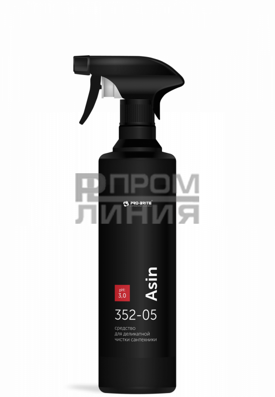 ПБ Asin Средство для деликатной чистки сантехники с триггером 0,5л