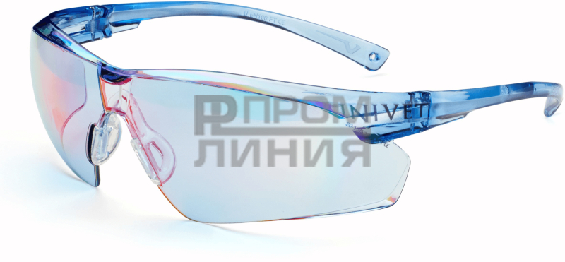 Очки UNIVET™ 505UP голубые (505U.00.00.37) Покрытие против царапин и запотевания (AS/AF)
