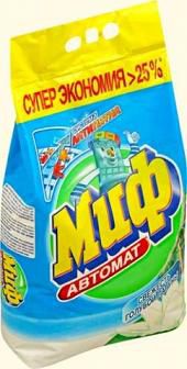 Порошок 6кг Миф автомат Морозная свежесть