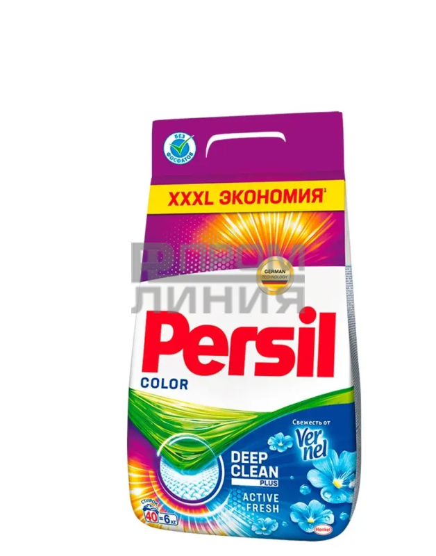 Порошок 6кг Персил цвет. авт