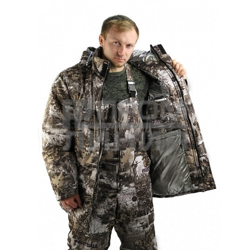 Костюм зимний ТАЙГА Paintball тк. алова, мембр.