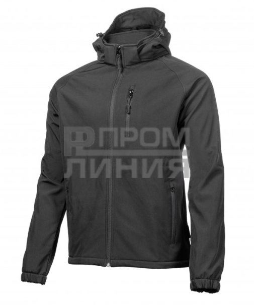 ХЕГЕРТ Куртка HOEGERT DITTER софтшелл с капюшоном цв. черный