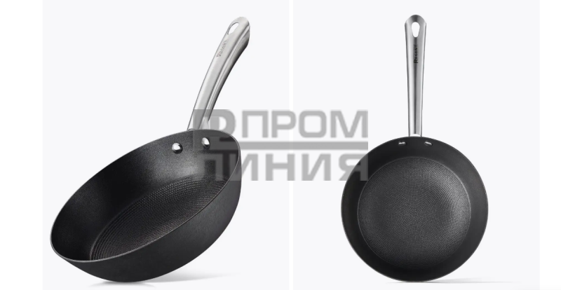 Вок 24х7,5см чугун с антипр. покрытием