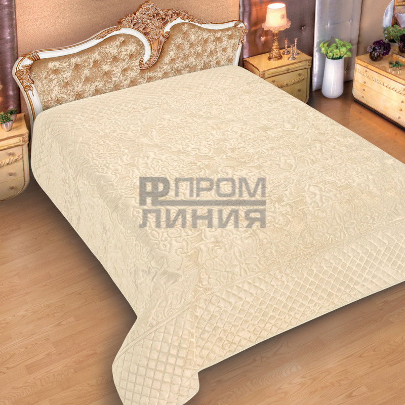 Покрывало меховое стеганое Моника Марианна 230*250 Евро макси